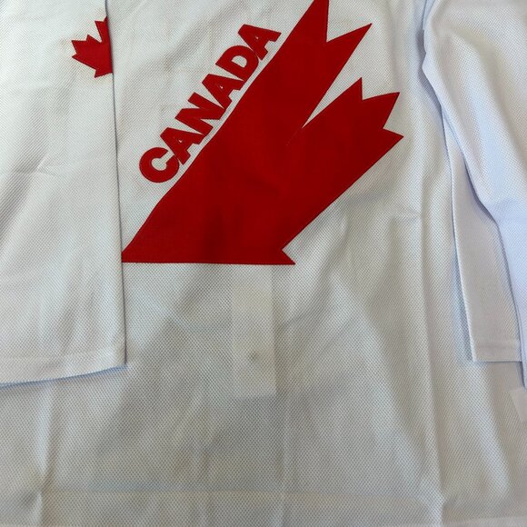 1990's CANADA CUP WAYNE GRETZKY Hockey JERSEY Men's M,L,XL,2X,3X New never worn - Picture 7 of 8